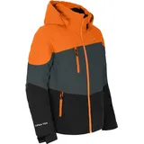 Bergson Skijacke VOLKER neo Kinder Skijacke, die perfekte Skijacke für junge Abenteurer, Normalgr orange 164