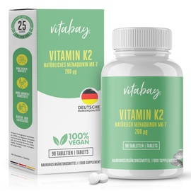 Vitabay Vitamin K2 200 mcg Vegane Tabletten 90 St.