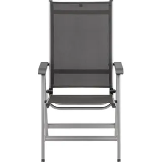 Kettler BasicPlus Multipositionssessel 61 x 65 x 109 cm silber/anthrazit klappbar