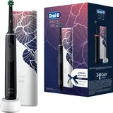 Oral B Pro 3 3500 schwarz + Reiseetui floral Design Edition