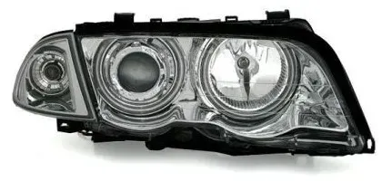 Kristall-Scheinwerfer für BMW E46 Limousine (1998–2001) – Chrom