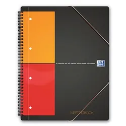 OXFORD Collegeblock Meetingbook kariert DIN A4 Rand rundum