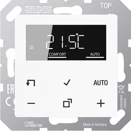 Jung TRDA1790WW Raumthermostat mit Überhitzungsschutz