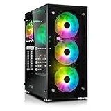 Memory PC Gaming Aufrüst PC (AMD Ryzen 7 5700X 8X 4.6 GHz, 16 GB DDR4 RAM,AMD Radeon RX 6700 XT 12GB ohne SSD/Win) Gamer Gehäuse mit Tempered Glass