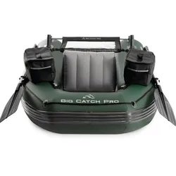 Intex aufblasbares Paddelboot "Big Catch Pro Fishing Tube",olivgrün,165 x 119 x 38 cm
