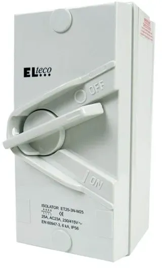 Safty switch 63a ac23 3p+n