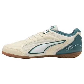 Puma Truco IV Hallenschuhe Kinder sugared almond/puma white/emerald ice/mint jelly/puma black 37