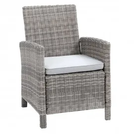 Greemotion Malia Gartensessel 65 x 90 x 59 cm grau 2 St.