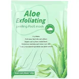 Fußpeeling-Maske, 5 Stück Aloe Feuchtigkeitsspendende Nährende Fußpeeling-Maske Abgestorbene Haut Hornhautentfernung Schnelle Absorption Fußmaske