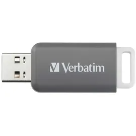 Verbatim DataBar USB 2.0 Drive USB-Stick 128GB Grau 49456 USB-A (USB 2.0)
