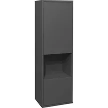 Mäusbacher Hängevitrine Bonnie 41 x 32 x 132 cm Schwarz
