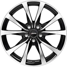 Autec Brixen 8,0 x 19 5 x 112 ET30 MB66,6 Schwarz Poliert