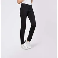 MAC Dream Jeans Straight Fit in schwarzem Black Black-D46