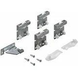 Hettich Schiebetürbeschlag Top Line 27 2-türig Komplett-Set 25kg DIN L/R