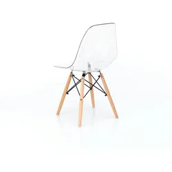Stones Isotta - Stuhl aus weißem PVC-Polycarbonat 4-tlg