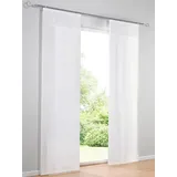 Heine Schiebevorhang in weiß | Gr.: 145-x-60-cm