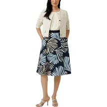 s.Oliver Midikleid Floral Blau 46