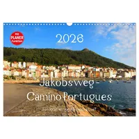 Calvendo Jakobsweg - Camino Portugues (Wandkalender 2026 DIN A3