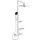 Ideal Standard Alu+ Duschsystem Thermostat mit Regen- und Handbrause Silver