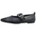 TAMARIS Leder-Ballerinas in schwarz, 41 EU