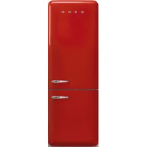 Smeg FAB38RRD5 Retro-Kühl-Gefrierkombination (481 l, 2050 mm hoch, Rot)