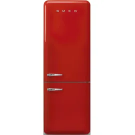 Smeg FAB38RRD5 Retro-Kühl-Gefrierkombination (481 l, 2050 mm hoch, Rot)