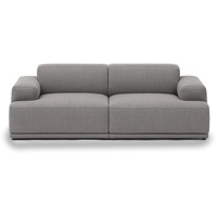 Muuto - Connect Soft Modular Sofa 2-Sitzer Konfiguration 1, Re-Wool 128