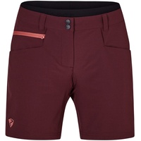 Ziener Damen NEJA Outdoor-Shorts/Rad- / Wander-Hose - atmungsaktiv,schnelltrocknend,elastisch, Velvet red, 36