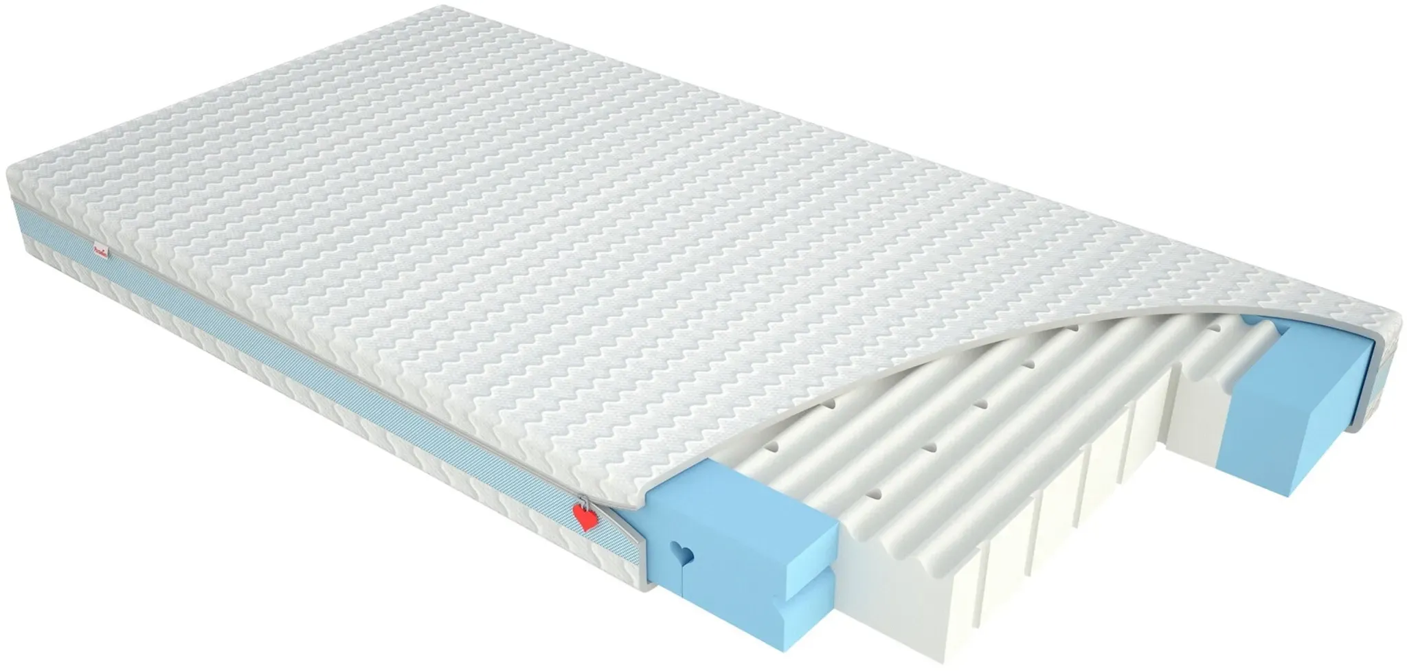 Paradies Matratze Maja 70x140 cm, weiss