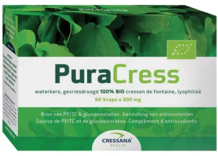 Cressana PuraCress 300mg Bio 60 Vegetarische Kapseln