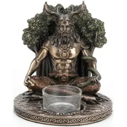 Signes Grimalt  Statuetten und Figuren Figuren Sie Gott Celta Cernunnos  in Gold, Einheitsgrösse