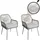Proregal Gartenstuhl 81 x 54 x 62 cm grau 2 St.