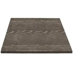Gastronoble Bolero viereckige Tischplatte Wenge 70cm