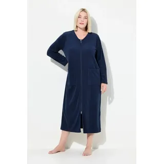 Ulla Popken Bademantel nachtblau 9XL-10XL