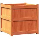 vidaXL Pflanzkübel 2 Stk. Wachsbraun Massivholz Kiefer
