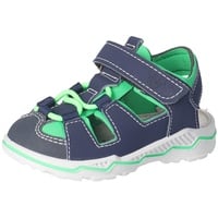 RICOSTA Jungen Sandalen Gery, Kinder Lauflernschuhe, Weite: Mittel, waschbar, Freizeitschuhe, Strandschuhe, Halbschuhe, Nautic/neongrün (180), 26 EU - 26 EU