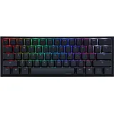 Ducky One 2 Mini RGB Tastatur Gaming USB US Englisch Schwarz