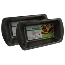 Brot- und Kuchenbackform 2er Set Kastenform 28 x 15 cm