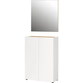 Germania GW-Alviano Garderoben-Set 74 cm x 33 cm x 200 cm weiß