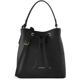 lazarotti Bologna Beuteltasche Leder Black