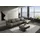 Designwerk Ecksofa DESIGNWERK "Forma L-Form, zeitloses Designsofa mit aktuellem Fuß", braun (mud), B:344cm T:162cm, Leder;Struktur 98% Polyester, 2% Acryl, Sofas, Ecksofa, in hochwertiger Verarbeitung & tollem Sitzkomfort
