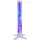 GLOBO Wassersäule Farbwechsel Sprudelsäule Wohnzimmer, Dekoration Säle, LED RGB inkl. 3 Fische und 2 Kugeln LxBxH 24,6x24,6x61,1cm