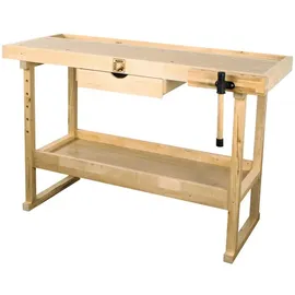 Holzmann Maschinen Holzmann Hobelbank WB126 inkl. 4 Metallbankhaken