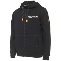 Savage Gear Urban Zip Hoodie Herren Schwarz XL