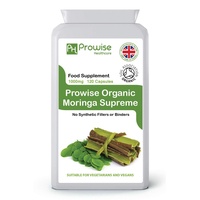 Moringa Oleifera 1000 mg pro Portion 120 Kapseln | UK Hergestellt - Geeignet für Vegetarier und Veganer Von Prowise Healthcare