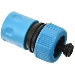 Schlauchkupplung Schnellkupplung 3/4" mit Wasserstopp Blister BLUE LINE 8173