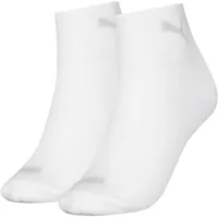 Puma Kurzsocken 2 Paar Weiß 39-42