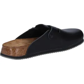 Birkenstock Boston Super Grip Naturleder schwarz schmal 42