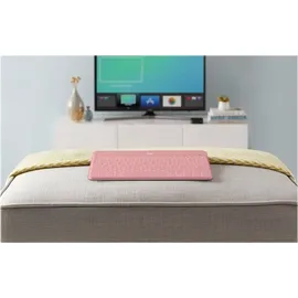 Logitech Keys-to-Go Tablet-Tastatur rosa