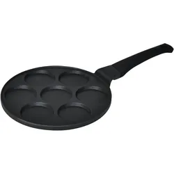 Pfannkuchen Pfanne Ø26cm 7 Fächer Induktion Alu Guss Spiegelei Crepespfanne Pancake